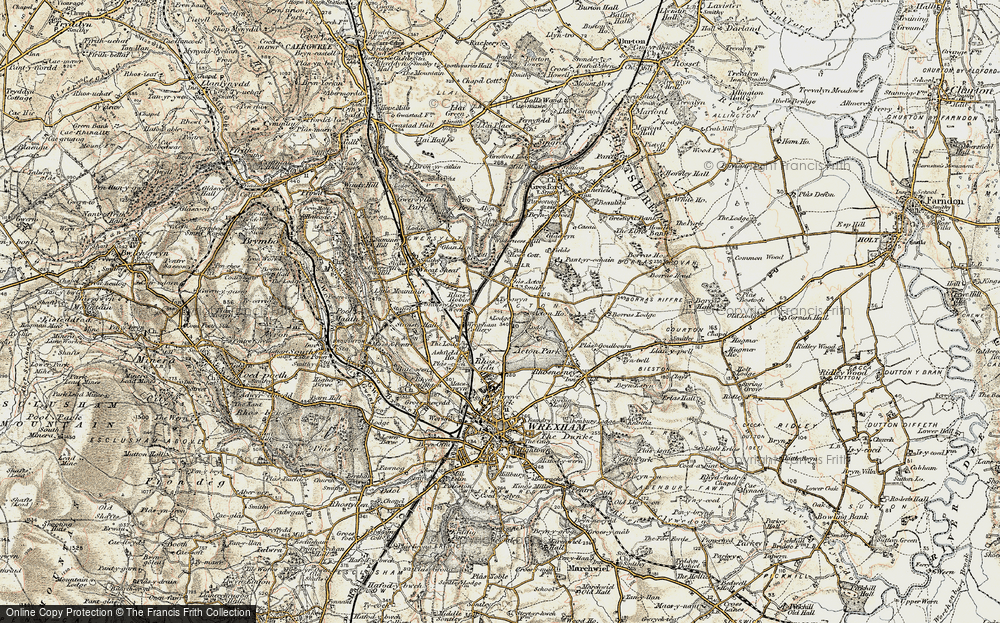 Old Map of Garden Village, 1902 in 1902