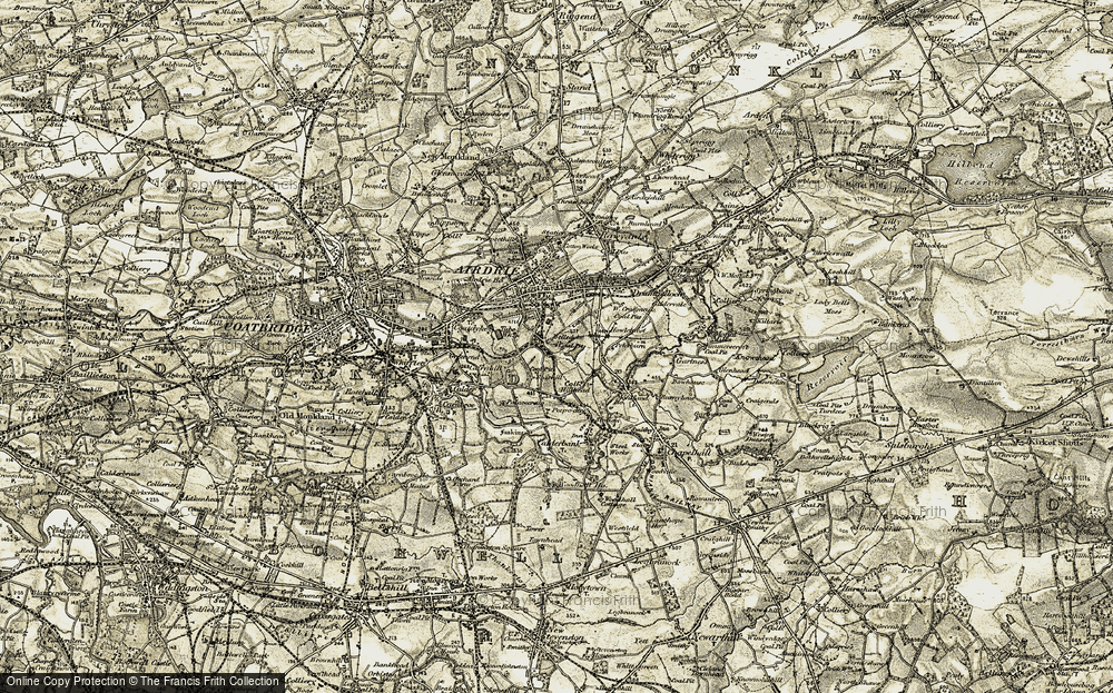 Old Map of Gartlea, 1904-1905 in 1904-1905