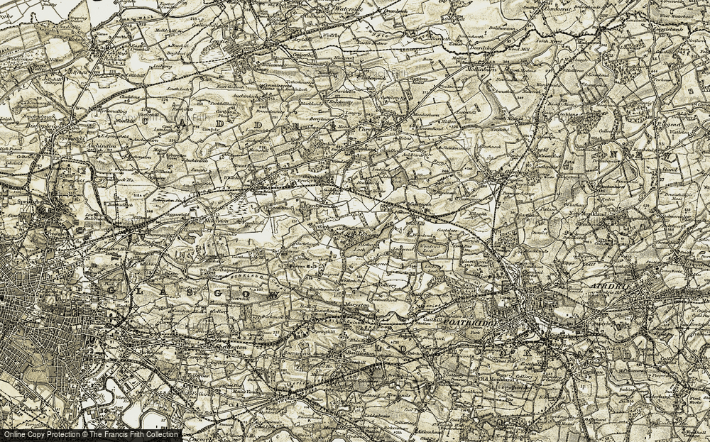 Old Map of Gartloch, 1904-1905 in 1904-1905