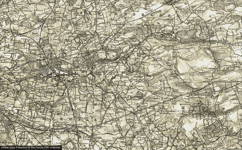 Old Map of Gartness, 1904-1905 in 1904-1905