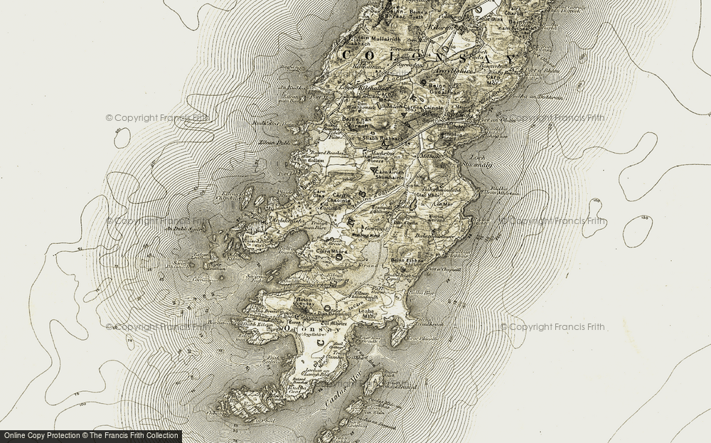 Old Map of Garvard, 1906-1907 in 1906-1907