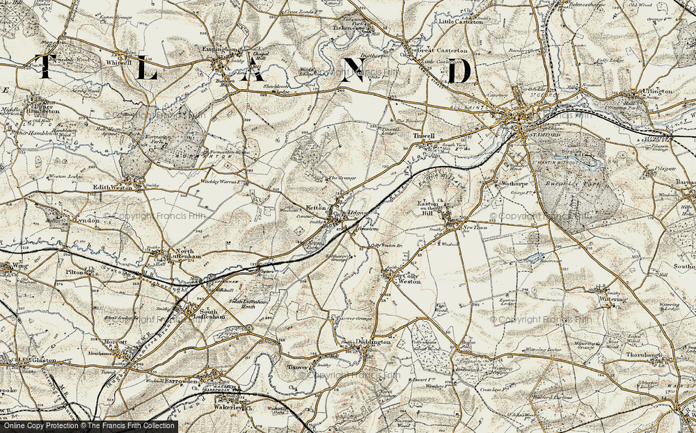 Old Map of Geeston, 1901-1903 in 1901-1903