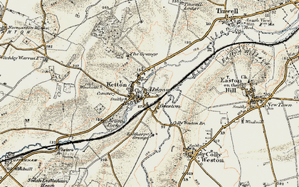 Old map of Geeston in 1901-1903