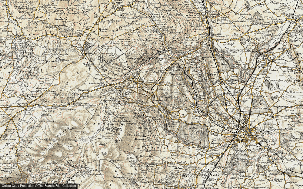 Old Map of Gegin, 1902-1903 in 1902-1903