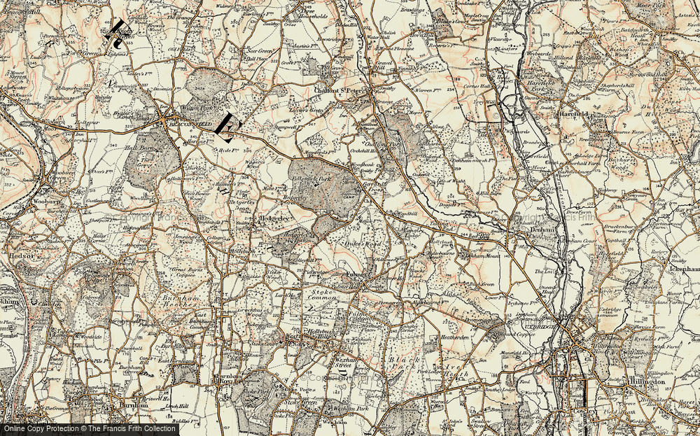 Old Map of Gerrards Cross, 1897-1898 in 1897-1898