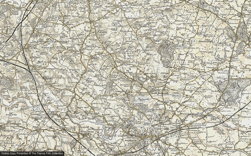 Old Map of Gibb Hill, 1902-1903 in 1902-1903