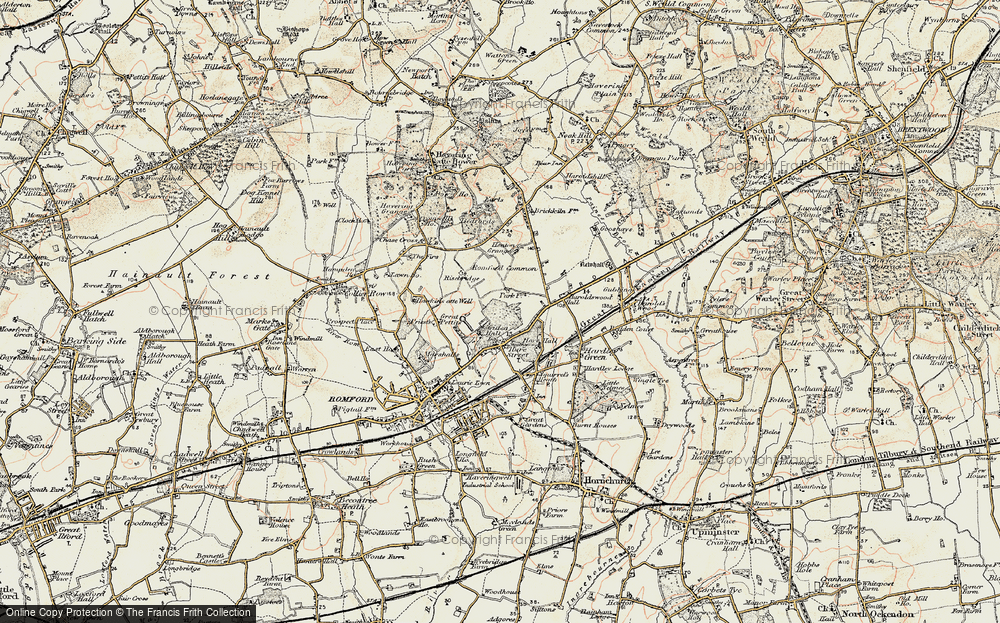 Gidea Park, 1898