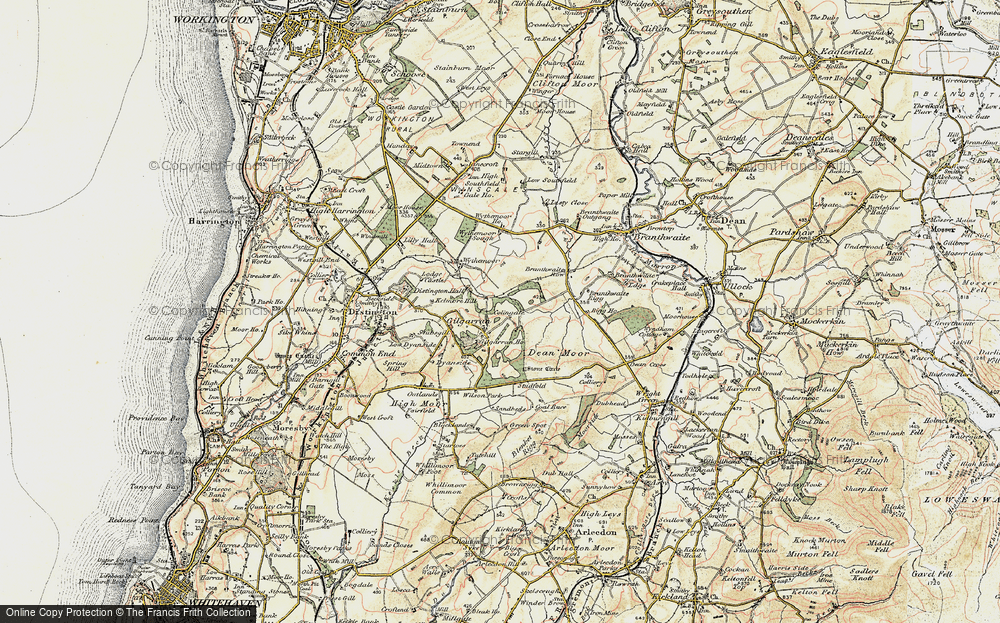 Old Map of Gilgarran, 1901-1904 in 1901-1904