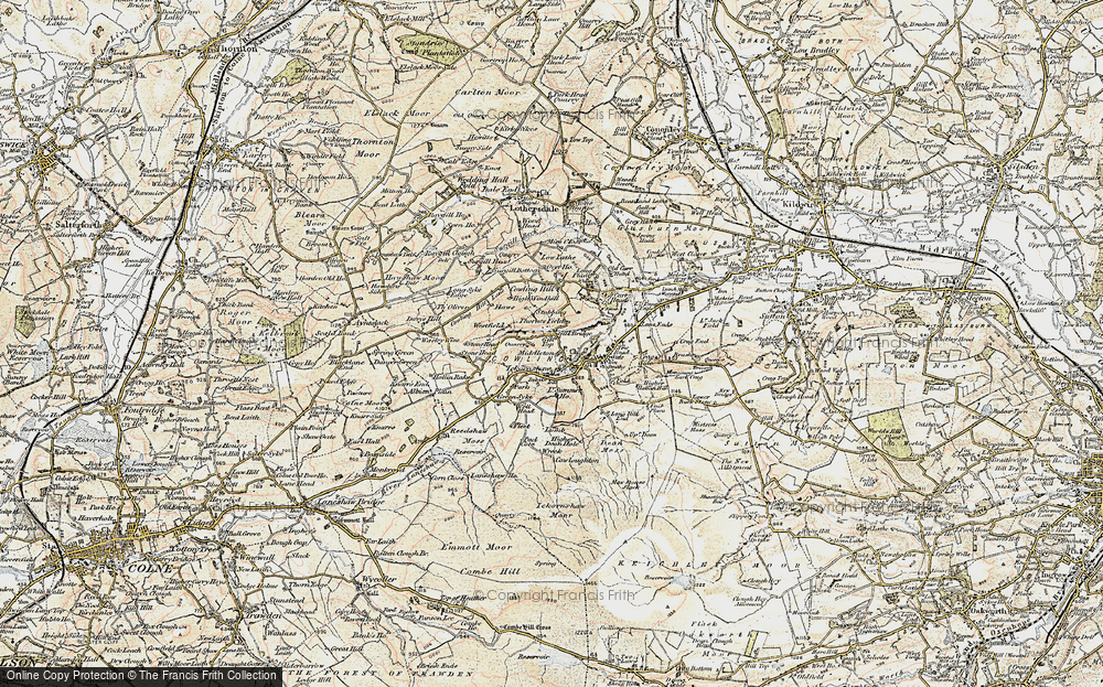 Old Map of Gill, 1903-1904 in 1903-1904