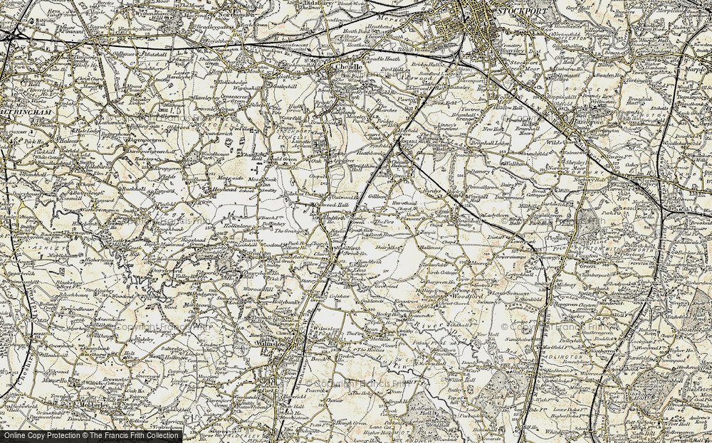 Old Map of Gillbent, 1902-1903 in 1902-1903