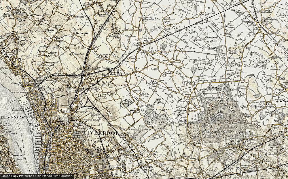 Old Map of Gillmoss, 1902-1903 in 1902-1903
