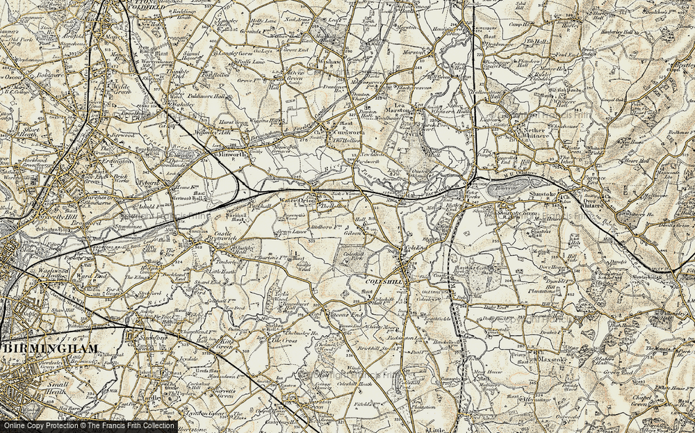 Old Map of Gilson, 1901-1902 in 1901-1902