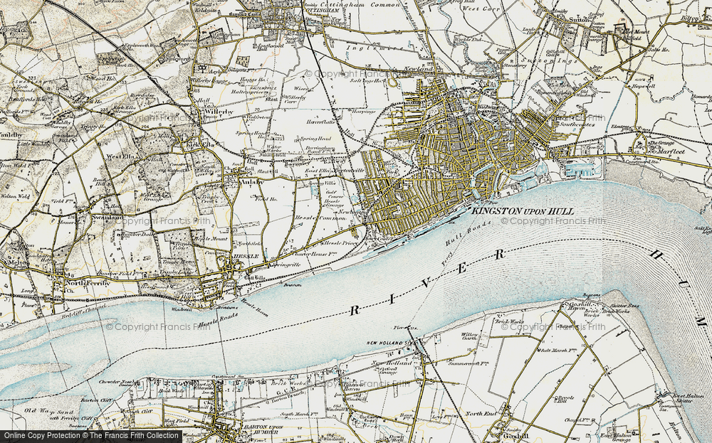 Old Map of Gipsyville, 1903-1908 in 1903-1908
