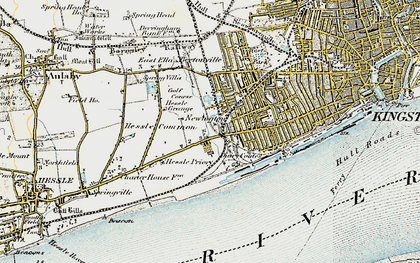 Old map of Gipsyville in 1903-1908