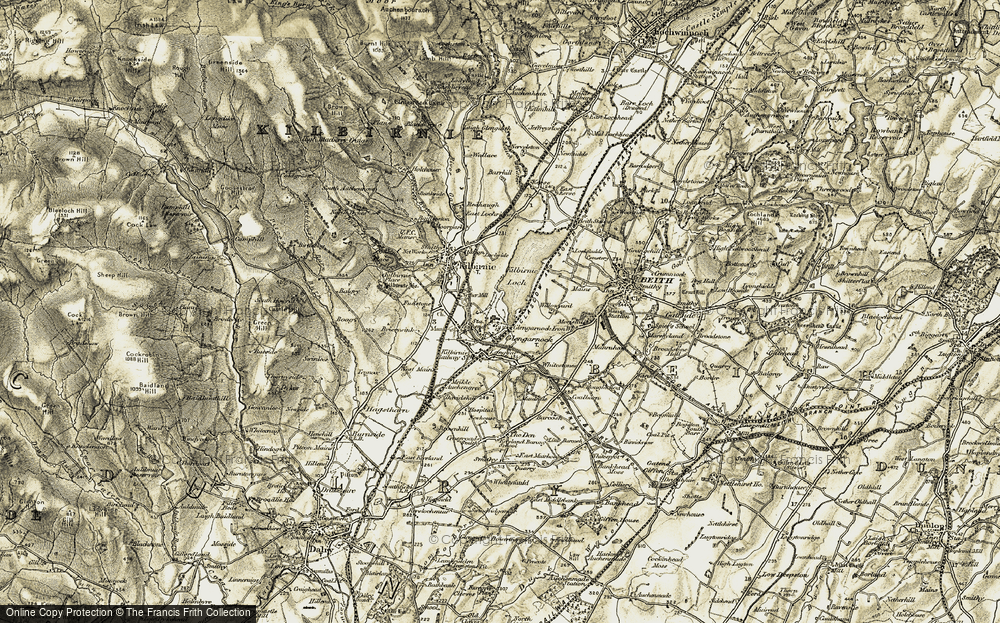 Old Map of Glengarnock, 1905-1906 in 1905-1906