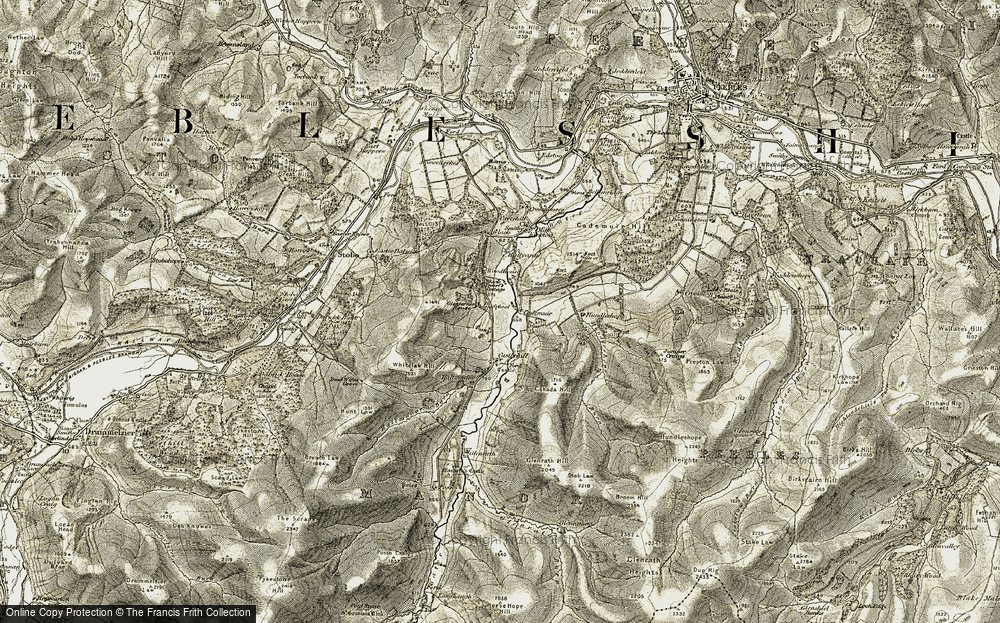 Old Map of Glenternie, 1903-1904 in 1903-1904