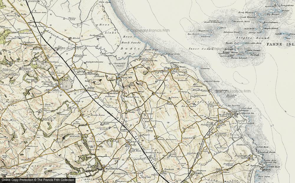 Old Map of Glororum, 1901-1903 in 1901-1903