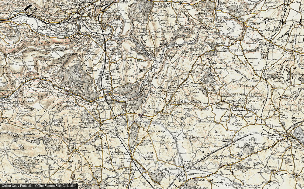 Old Map of Glynmorlas, 1902 in 1902
