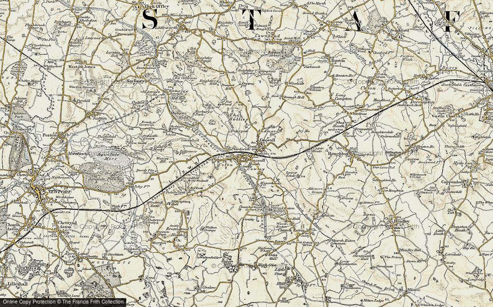 Gnosall Heath, 1902