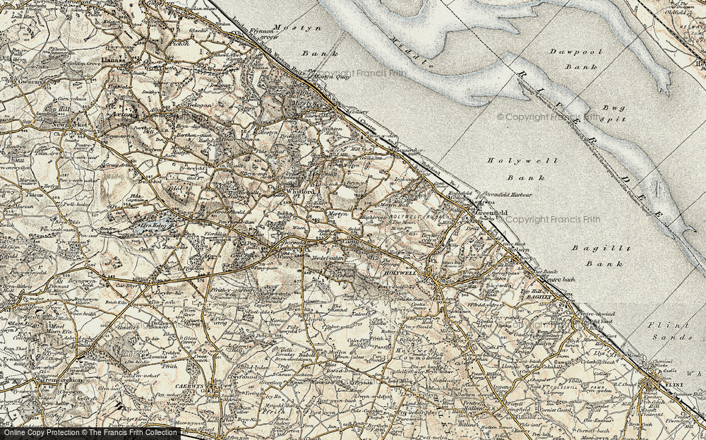 Old Map of Golch, 1902-1903 in 1902-1903