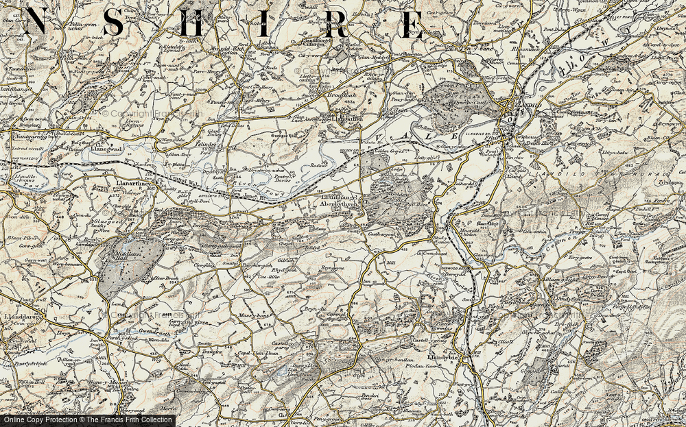 Old Map of Golden Grove, 1900-1901 in 1900-1901