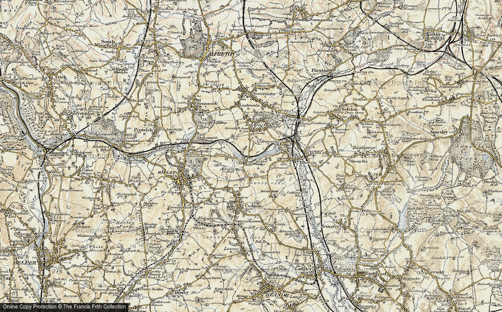 Old Map of Golden Valley, 1902 in 1902