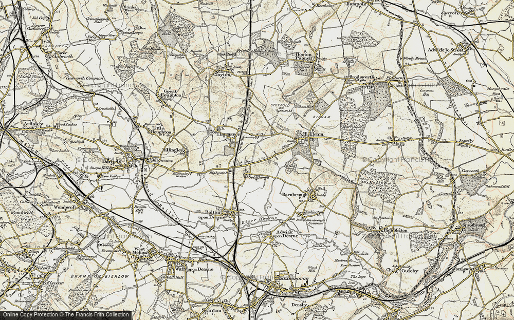 Old Map of Goldthorpe, 1903 in 1903
