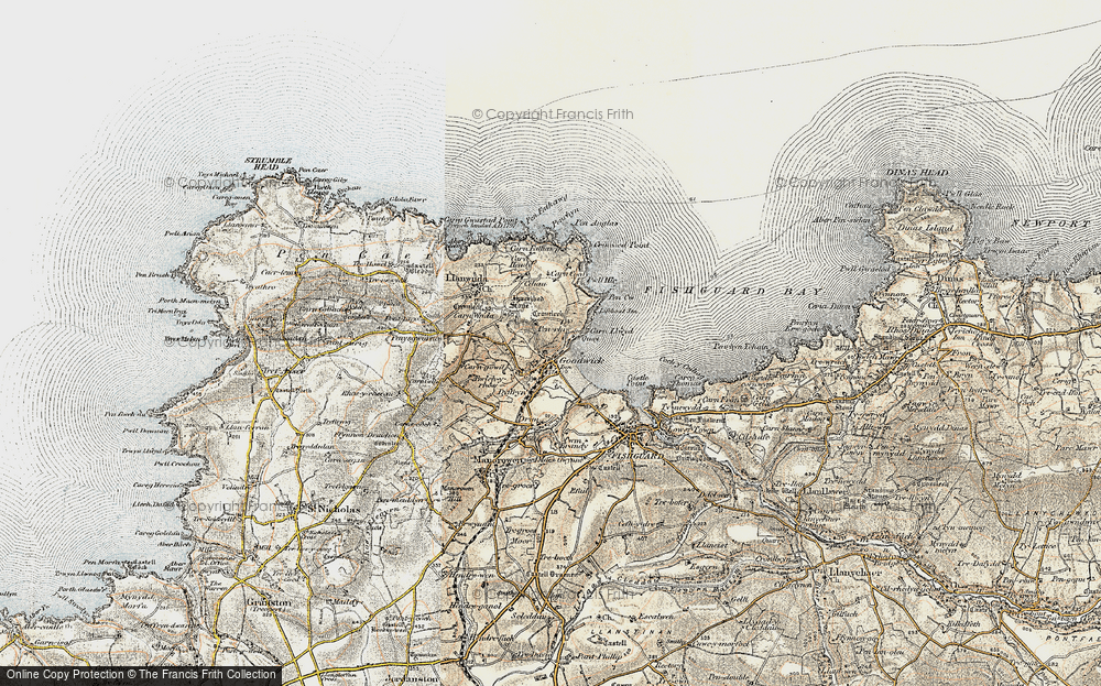 Old Map of Goodwick, 1901-1912 in 1901-1912