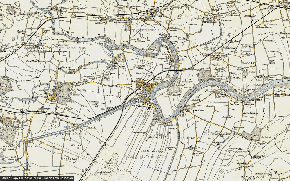 Old Map of Goole, 1903 in 1903