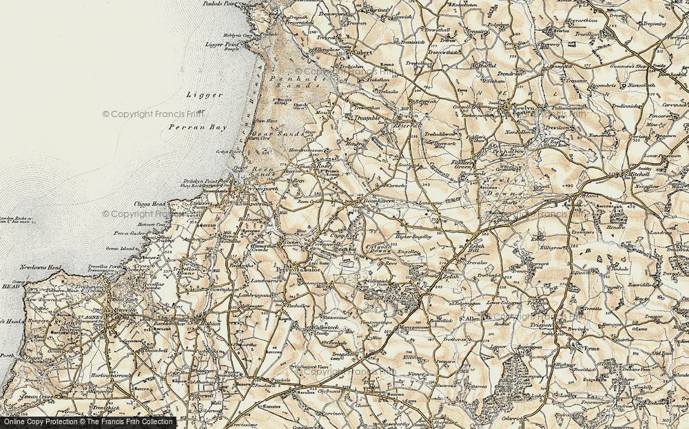 Goonhavern, 1900