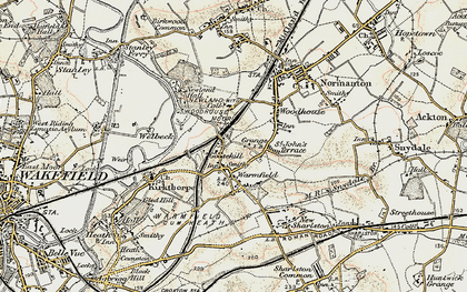 Old map of Goosehill in 1903