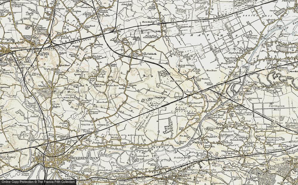 Old Map of Gorse Covert, 1903 in 1903