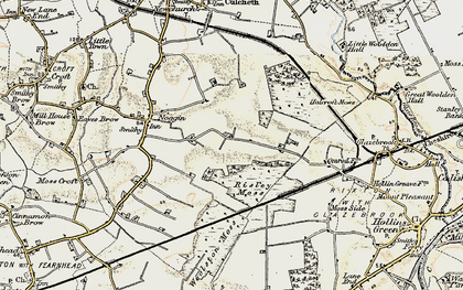 Old map of Gorse Covert in 1903