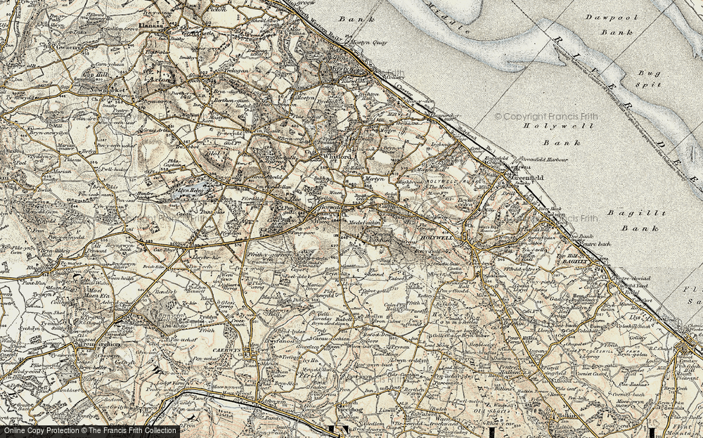 Old Map of Gorsedd, 1902-1903 in 1902-1903