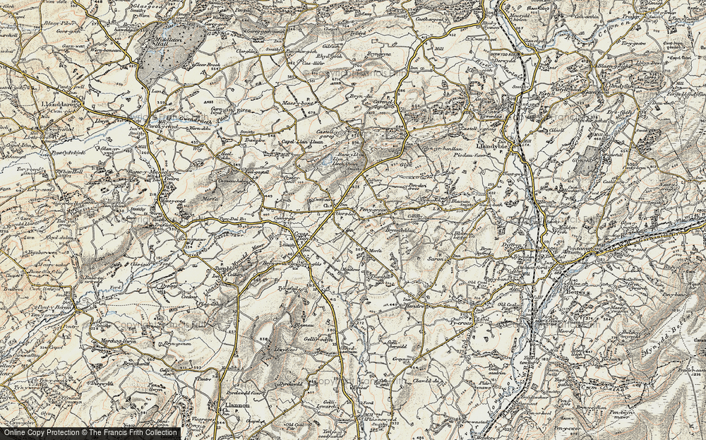 Gorslas, 1900-1901