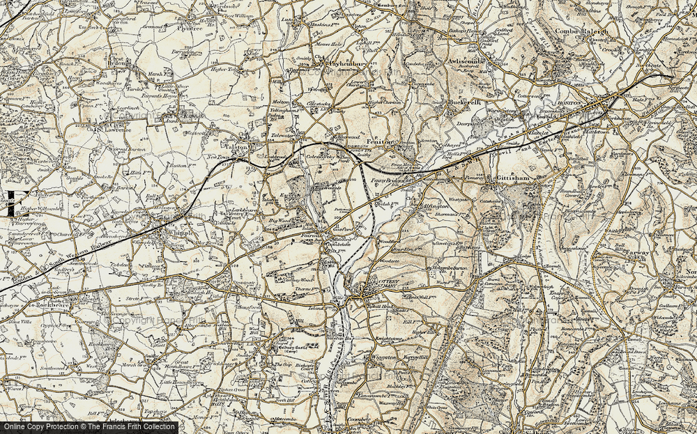 Old Map of Gosford, 1898-1900 in 1898-1900