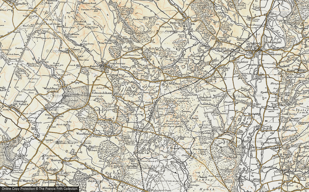 Old Map of Gotham, 1897-1909 in 1897-1909