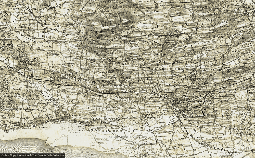 Old Map of Gowkhall, 1904-1906 in 1904-1906