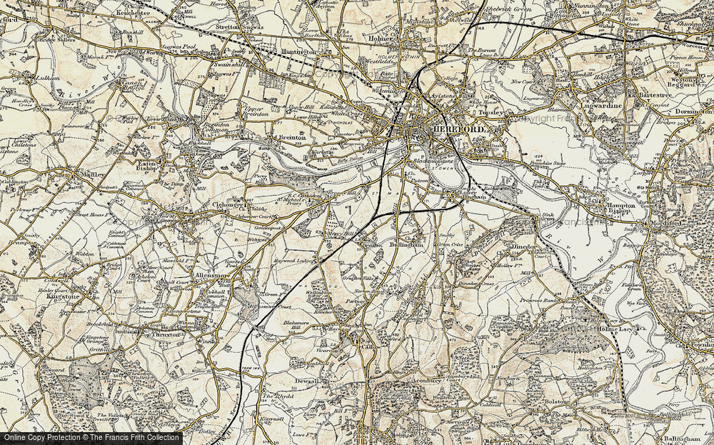 Old Map of Grafton, 1900-1901 in 1900-1901