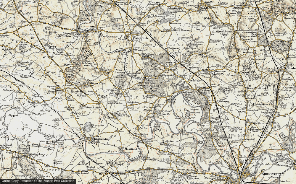 Old Map of Grafton, 1902 in 1902
