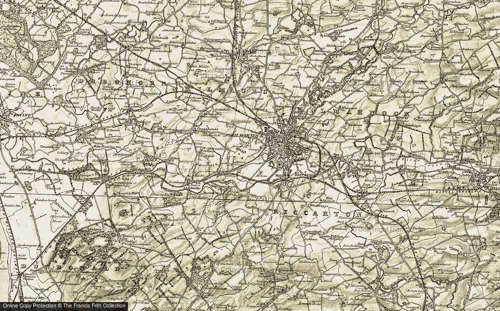 Old Map of Grange, 1905-1906 in 1905-1906