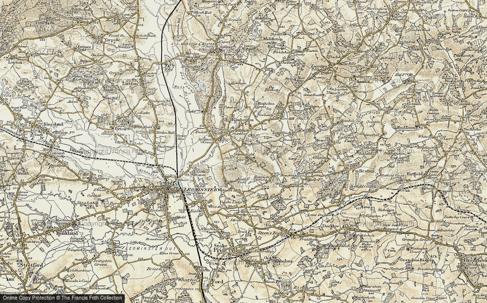 Old Map of Grantsfield, 1899-1902 in 1899-1902
