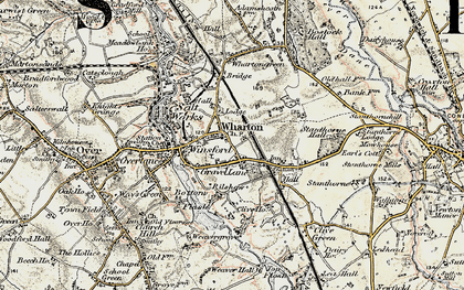 Old map of Gravel in 1902-1903