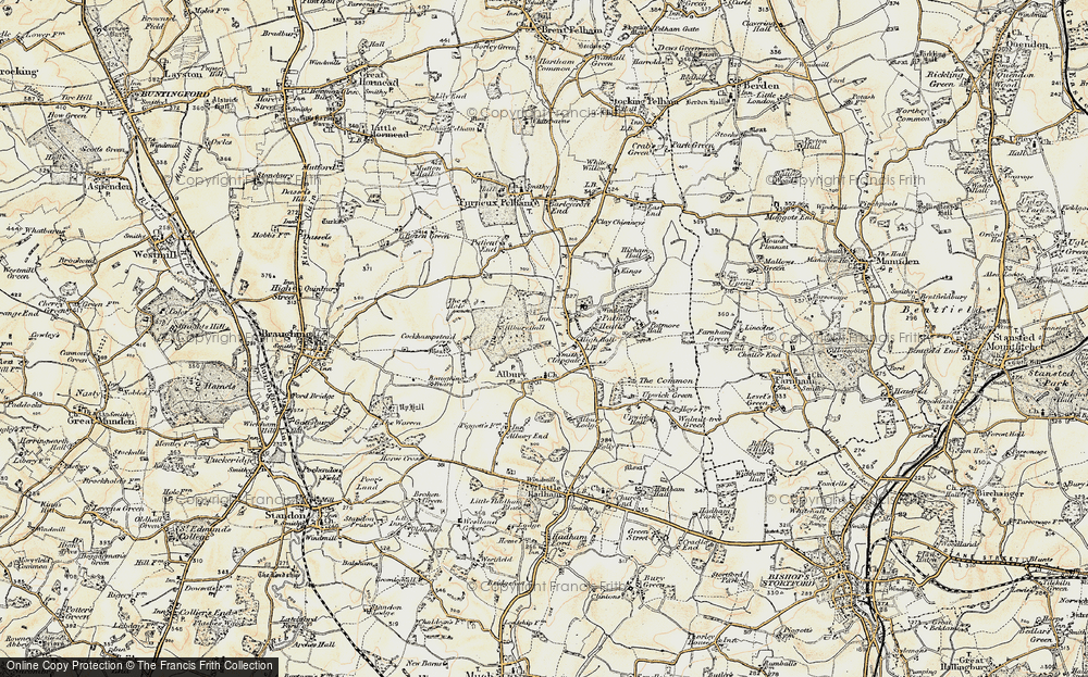 Old Map of Gravesend, 1898-1899 in 1898-1899