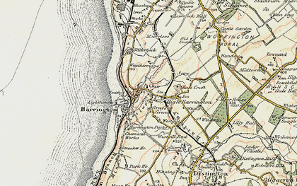 Old map of Grayson Green in 1901-1904