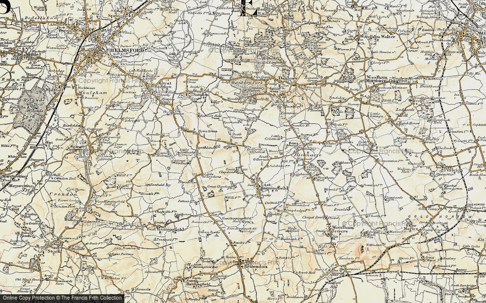 Great Claydons, 1898