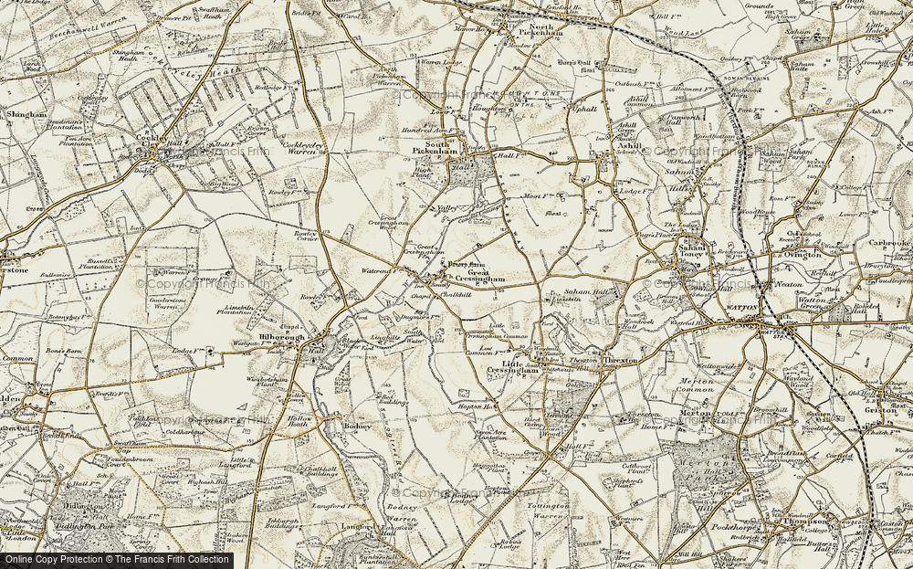 Great Cressingham, 1901-1902