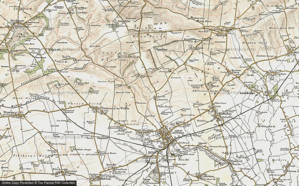 Old Map of Great Kendale, 1903-1904 in 1903-1904