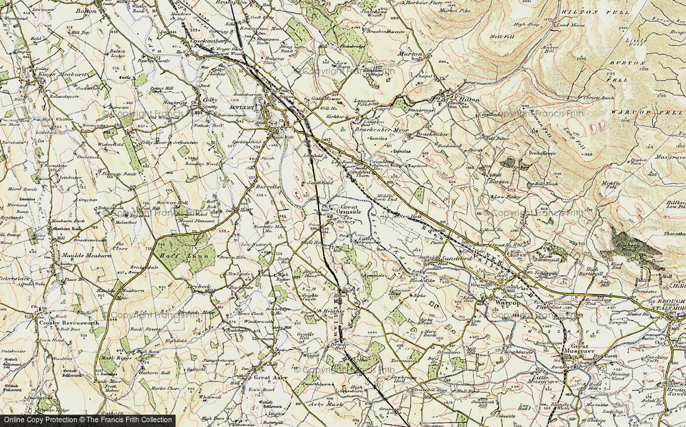 Old Map of Great Ormside, 1903-1904 in 1903-1904