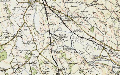 Old map of Great Ormside in 1903-1904